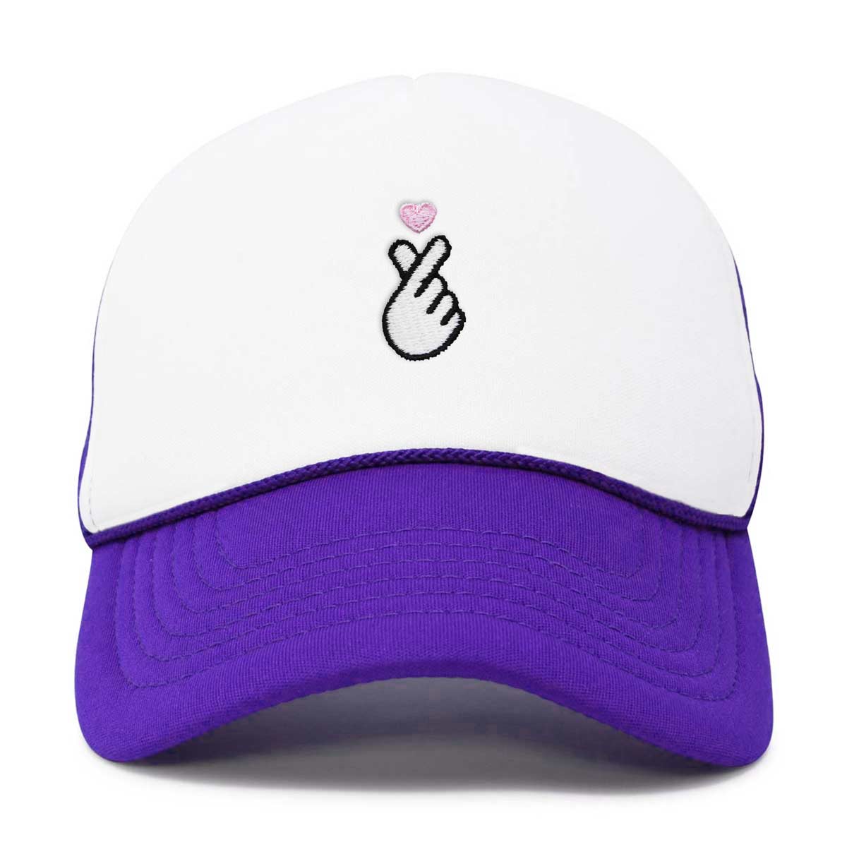 Dalix Initial Letter P Hat Purple