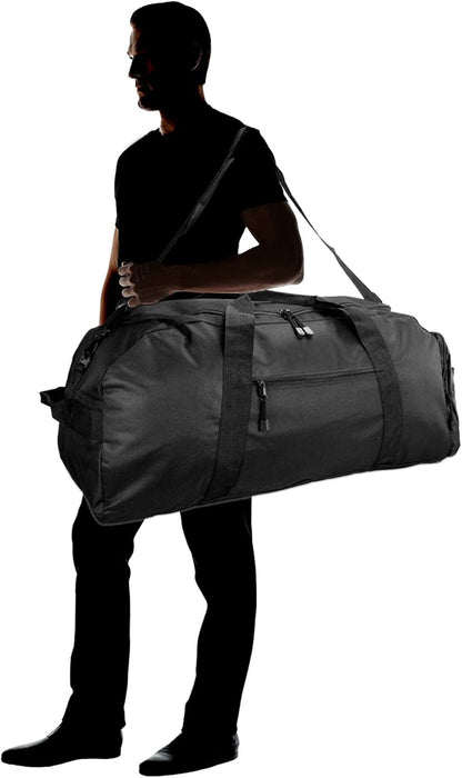 Dalix Extra Large Duffle Bag (Turns Into Backpack)