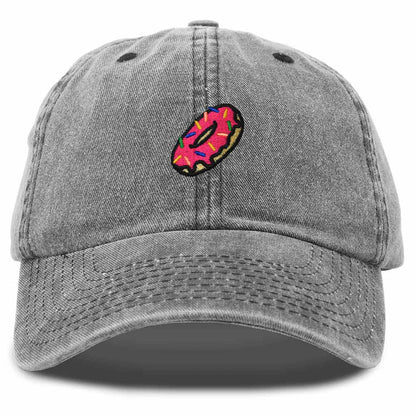 Dalix Donut Embroidered Mens Cotton Dad Hat Baseball Cap