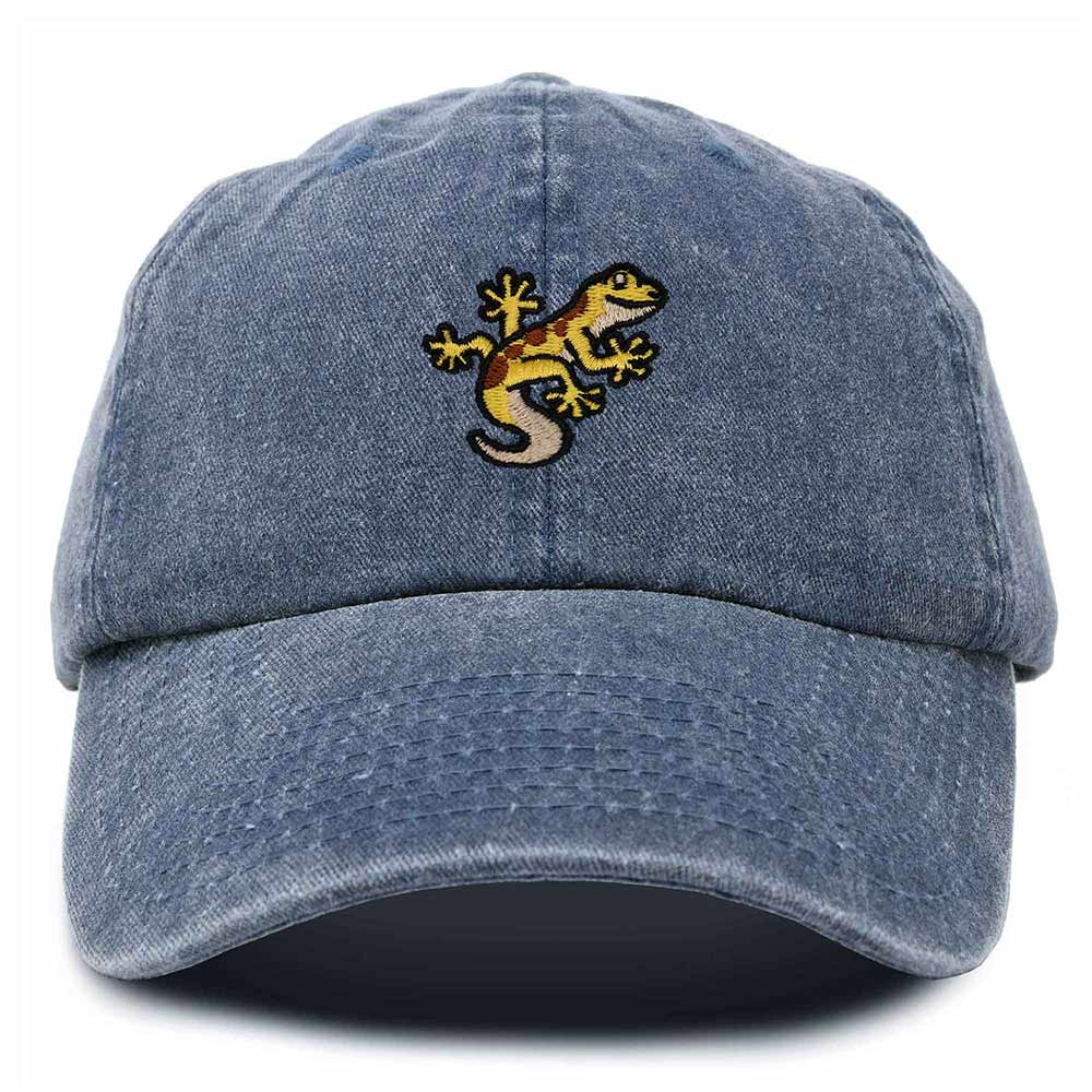 Dalix Gecko Cap Embroidered Mens Cotton Dad Hat Baseball Hat