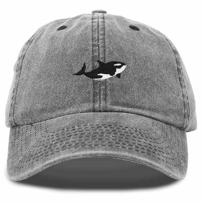 Dalix Orca Cap Aquarium Embroidered Mens Cotton Dad Hat Baseball Hat