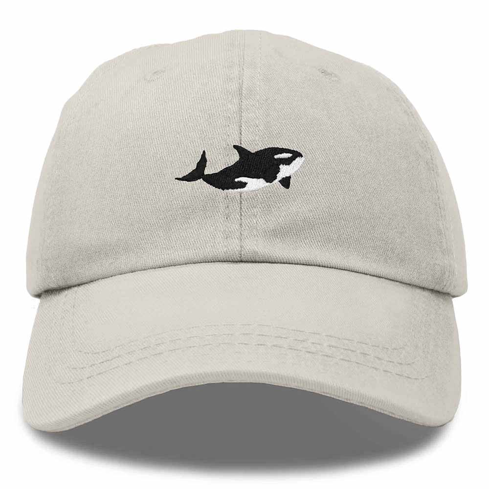 Dalix Orca Cap Aquarium Embroidered Mens Cotton Dad Hat Baseball Hat