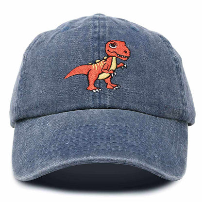 Dalix T-Rex Embroidered Cotton Dad Hat Adjustable Baseball Cap Mens