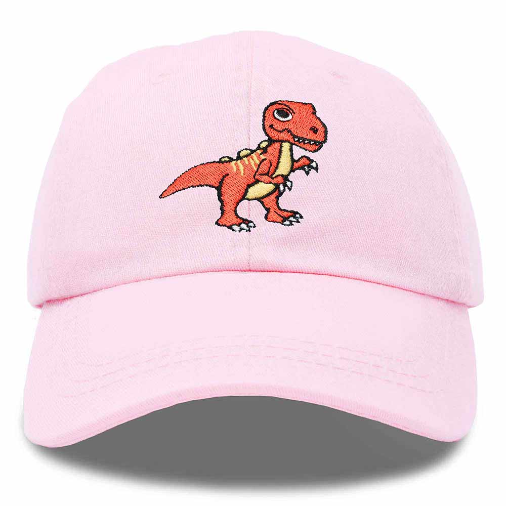 Dalix T-Rex Embroidered Cotton Dad Hat Adjustable Baseball Cap Mens