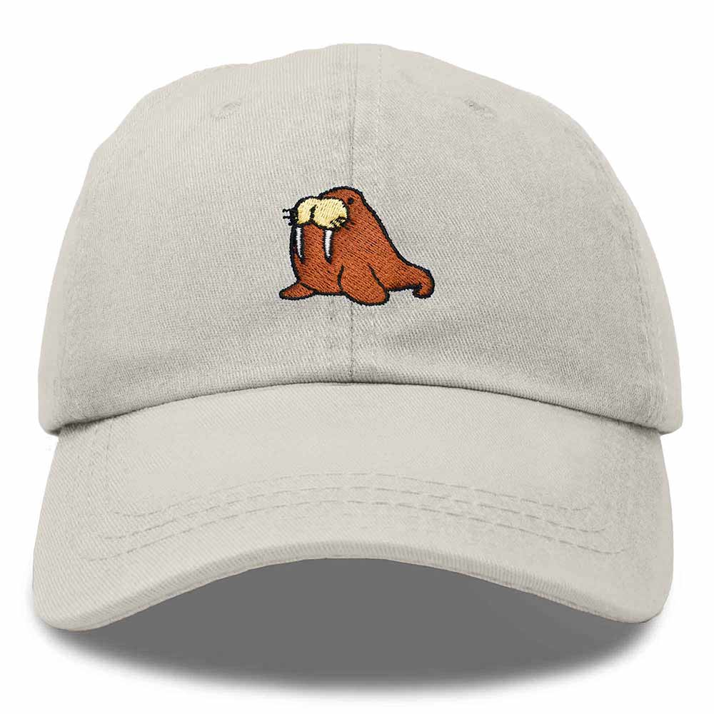 Dalix Walrus Cap Embroidered Mens Cotton Dad Hat Baseball Hat