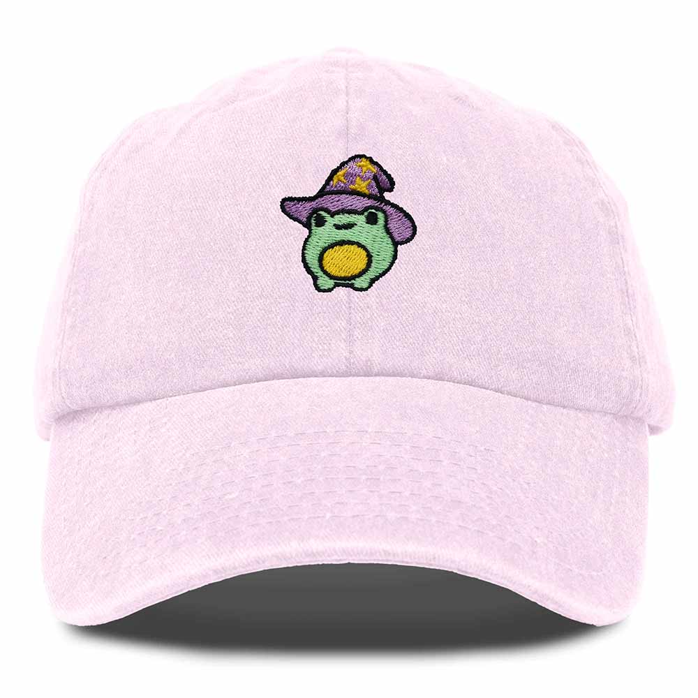 Dalix Sorcerer Frog Embroidered Cap Cotton Baseball Cute Cool Dad Hat Womens