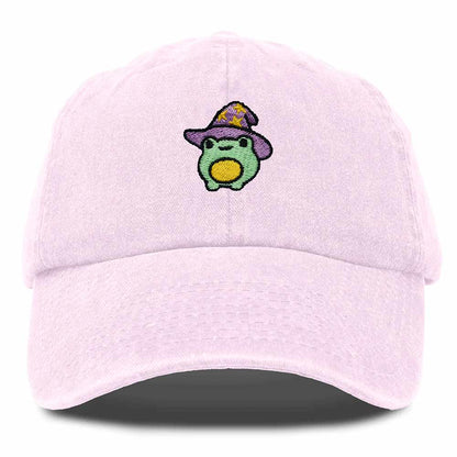 Dalix Sorcerer Frog Embroidered Cap Cotton Baseball Cute Cool Dad Hat Womens