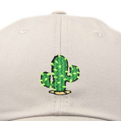 Dalix Cactus Embroidered Cap Cotton Succulent Baseball Hat Plant Adjustable Womens