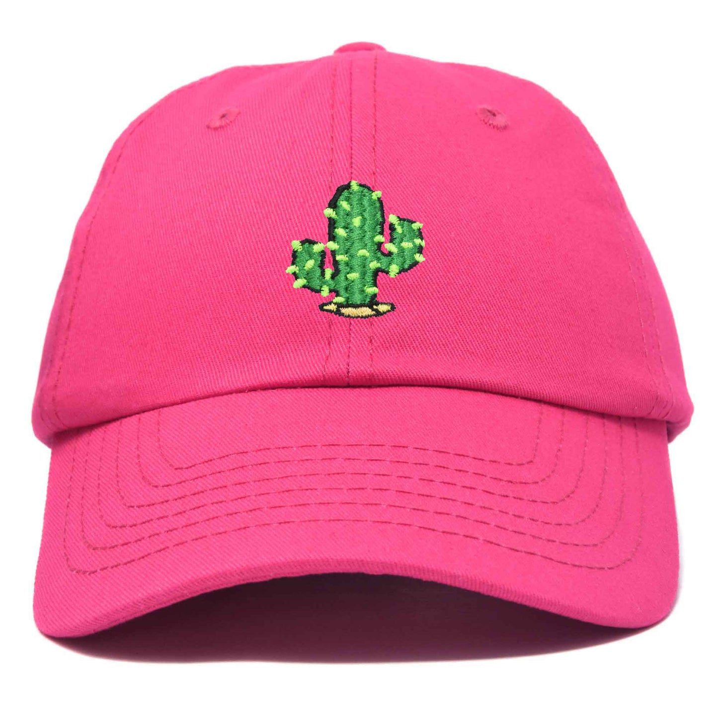 Dalix Cactus Embroidered Cap Cotton Succulent Baseball Hat Plant Adjustable Womens