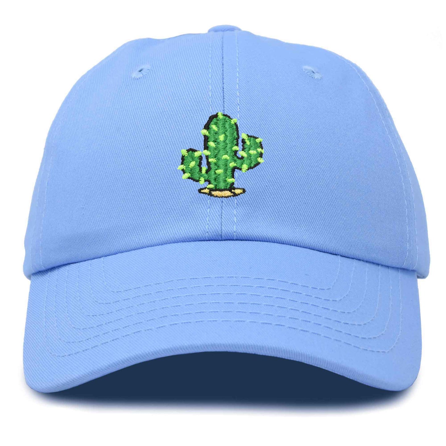 Dalix Cactus Embroidered Cap Cotton Succulent Baseball Hat Plant Adjustable Womens