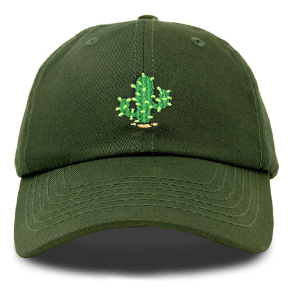 Dalix Cactus Embroidered Cap Cotton Succulent Baseball Hat Plant Adjustable Womens