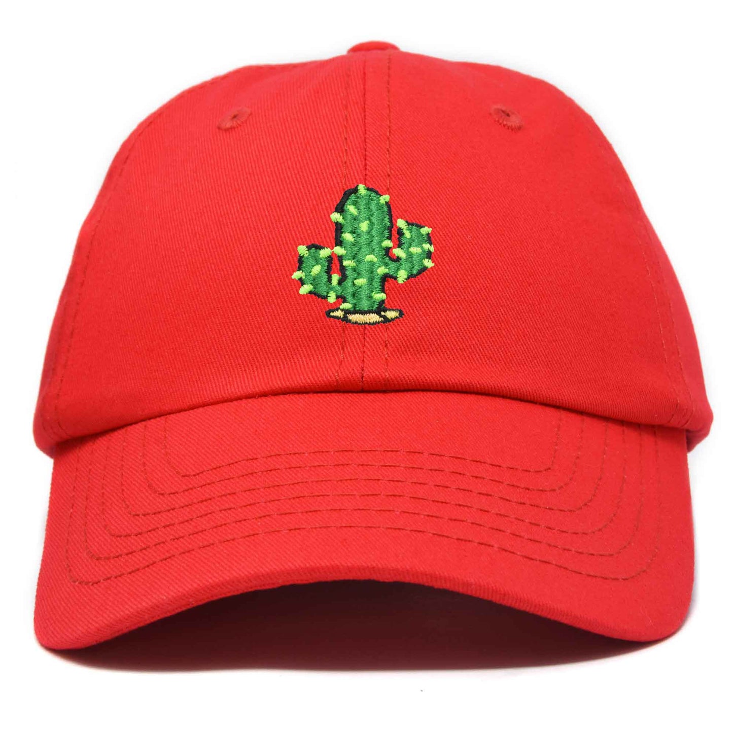 Dalix Cactus Embroidered Cap Cotton Succulent Baseball Hat Plant Adjustable Womens