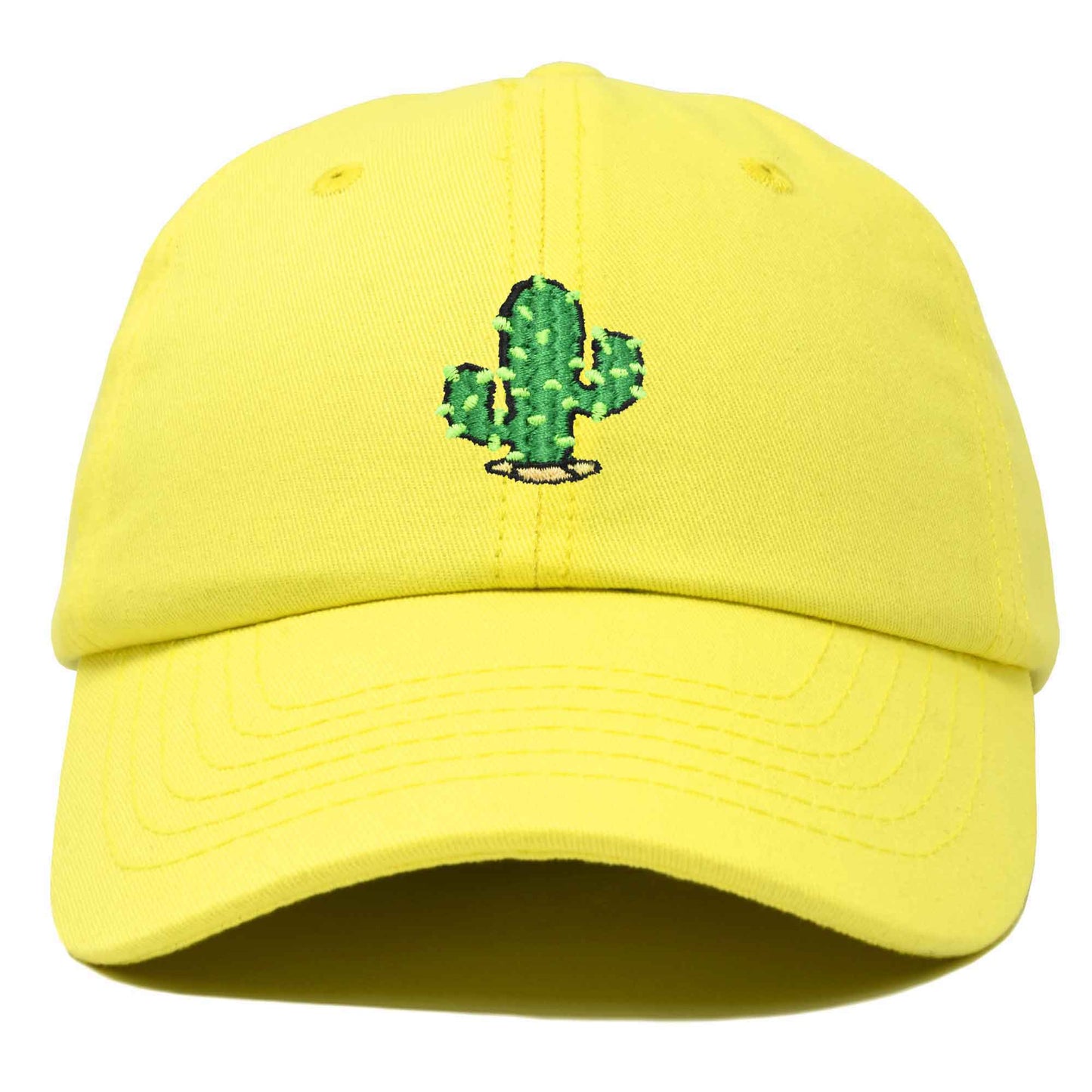 Dalix Cactus Embroidered Cap Cotton Succulent Baseball Hat Plant Adjustable Womens