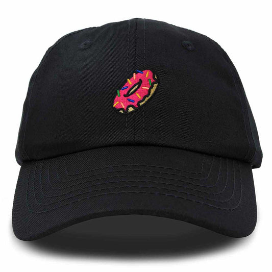 Dalix Donut Embroidered Mens Cotton Dad Hat Baseball Cap