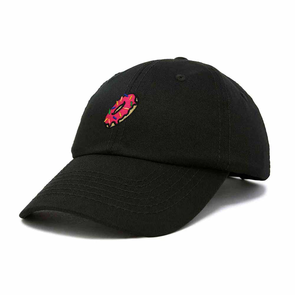 Dalix Donut Embroidered Mens Cotton Dad Hat Baseball Cap