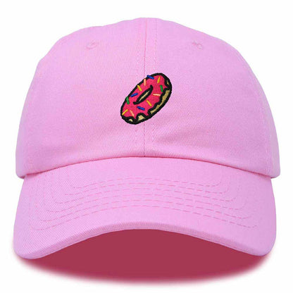 Dalix Donut Embroidered Mens Cotton Dad Hat Baseball Cap