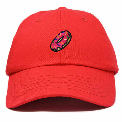 Dalix Donut Embroidered Mens Cotton Dad Hat Baseball Cap