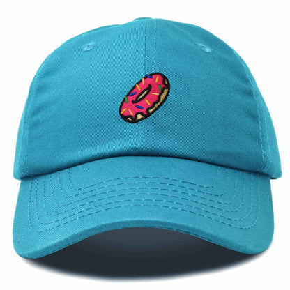 Dalix Donut Embroidered Mens Cotton Dad Hat Baseball Cap