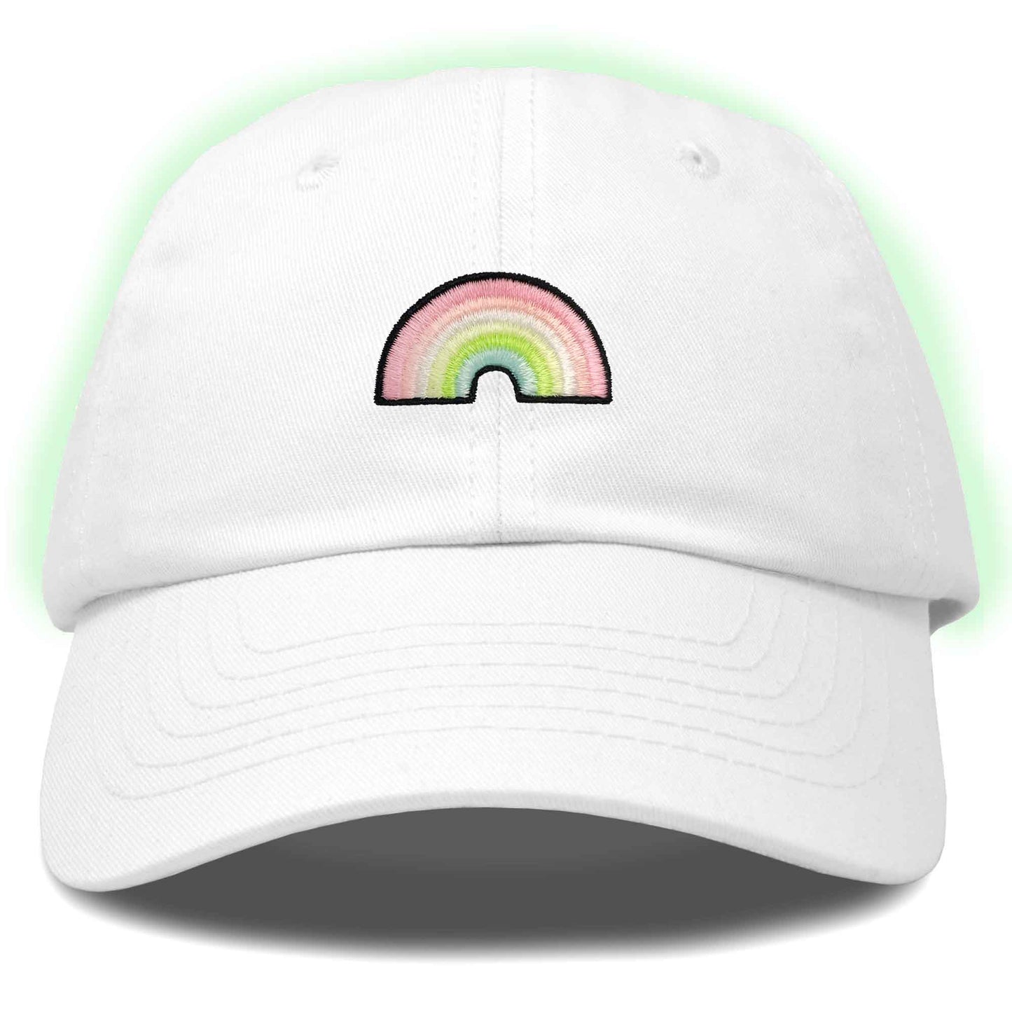 Dalix Rainbow Hat (Glow in the Dark)