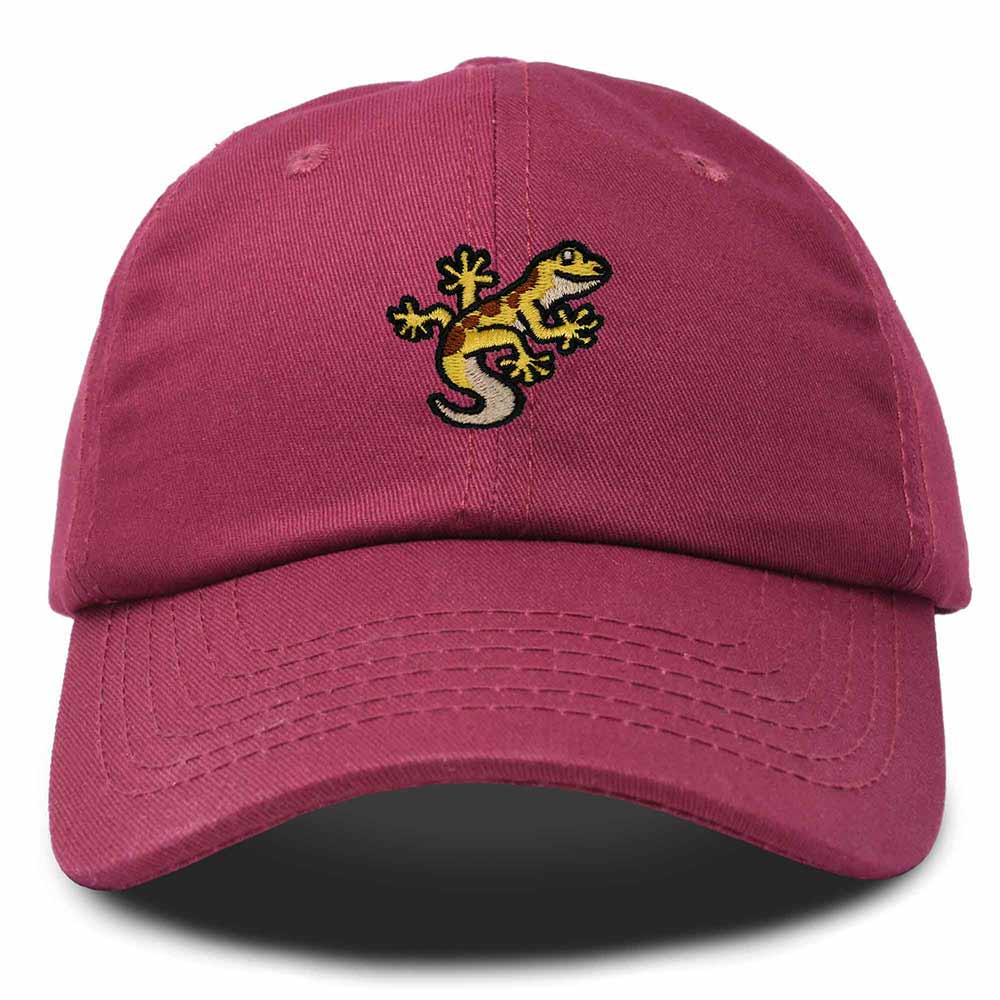 Dalix Gecko Cap Embroidered Mens Cotton Dad Hat Baseball Hat