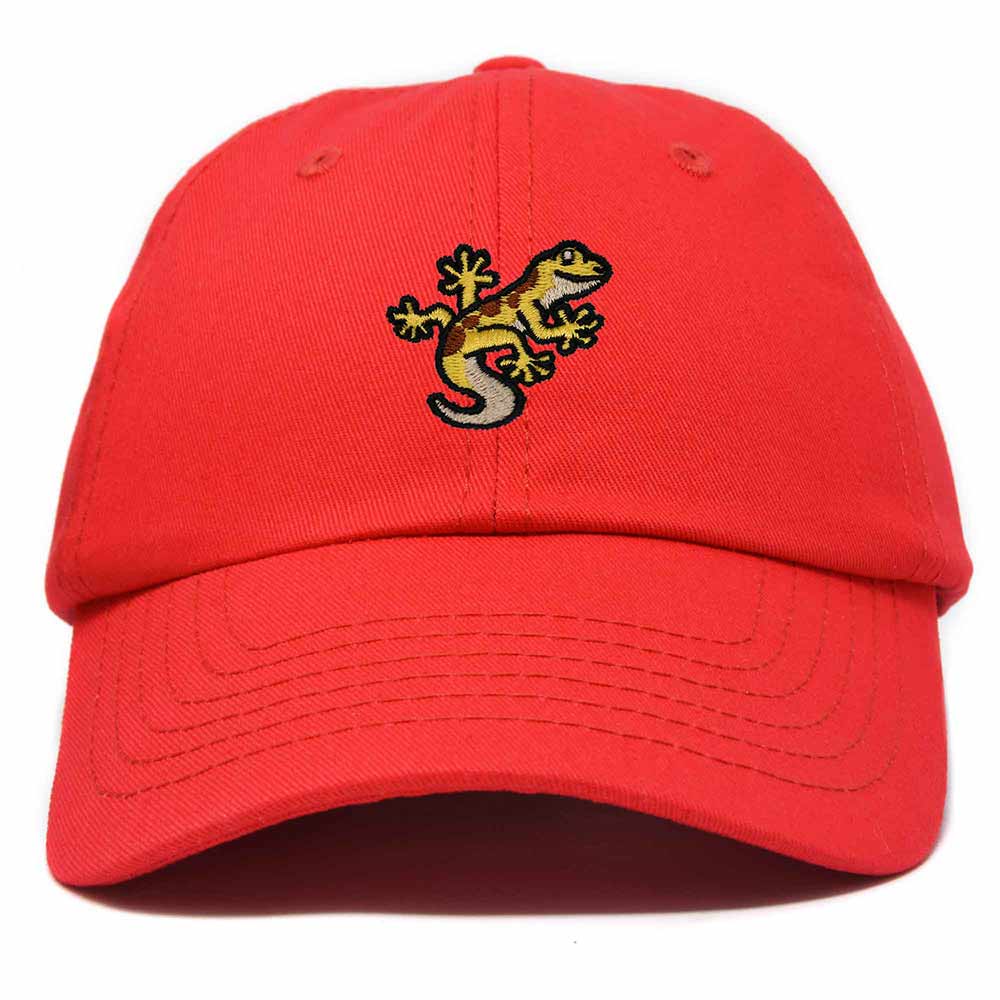 Dalix Gecko Cap Embroidered Mens Cotton Dad Hat Baseball Hat