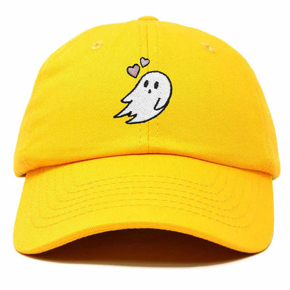 Dalix Heartly Ghost Embroidered Mens Womens Cotton Dad Hat Baseball Cap Adjustable