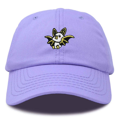 Dalix Honduran Bat Cap Embroidered Dad Baseball Hat Cotton Adjustable Womens in Lavender