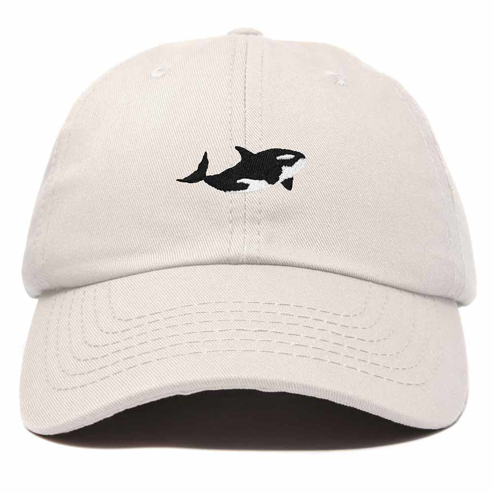 Dalix Orca Cap Aquarium Embroidered Mens Cotton Dad Hat Baseball Hat