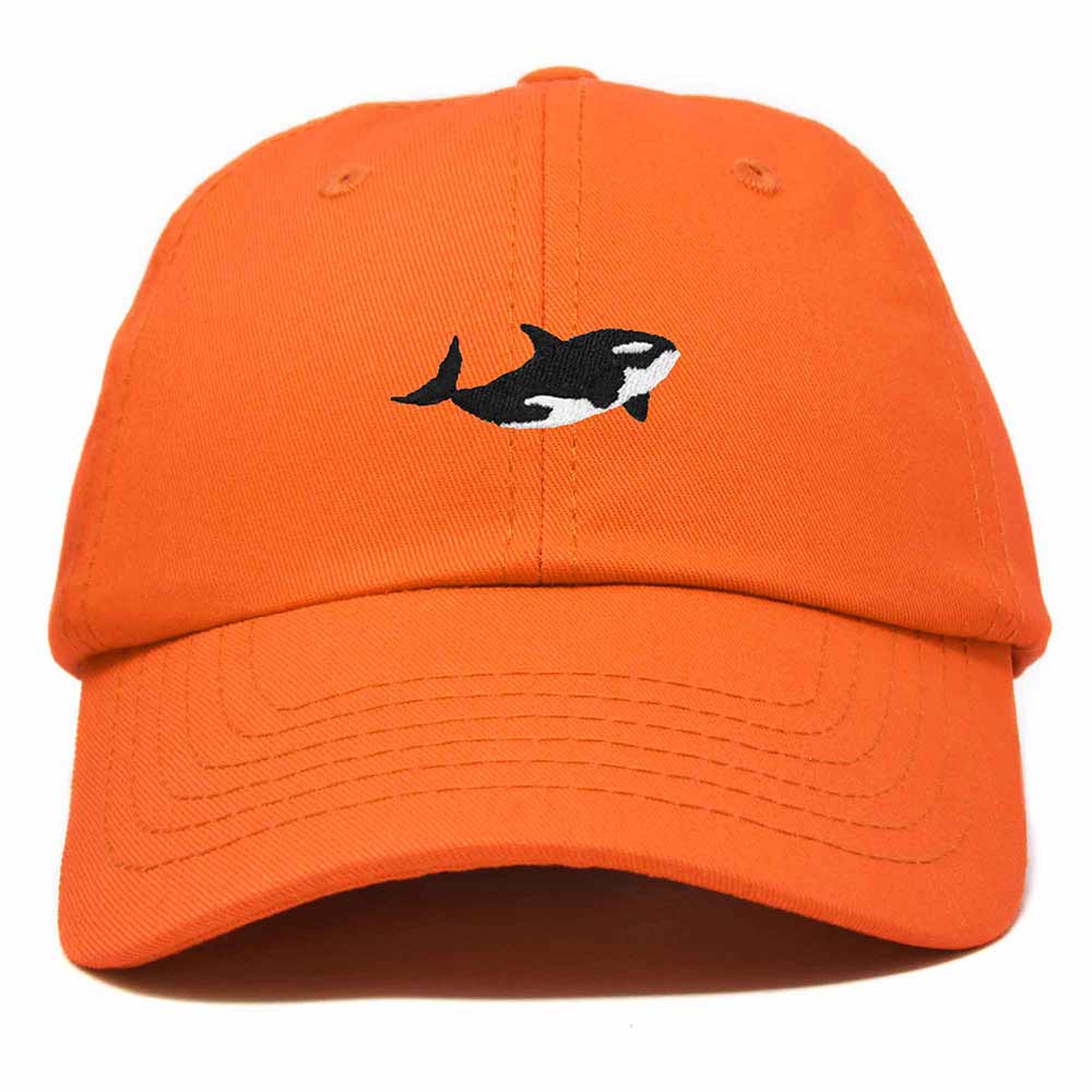 Dalix Orca Cap Aquarium Embroidered Mens Cotton Dad Hat Baseball Hat