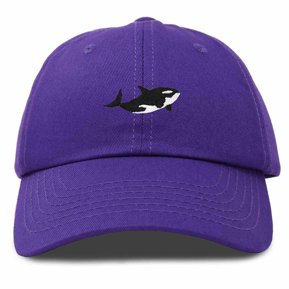 Dalix Orca Cap Aquarium Embroidered Mens Cotton Dad Hat Baseball Hat