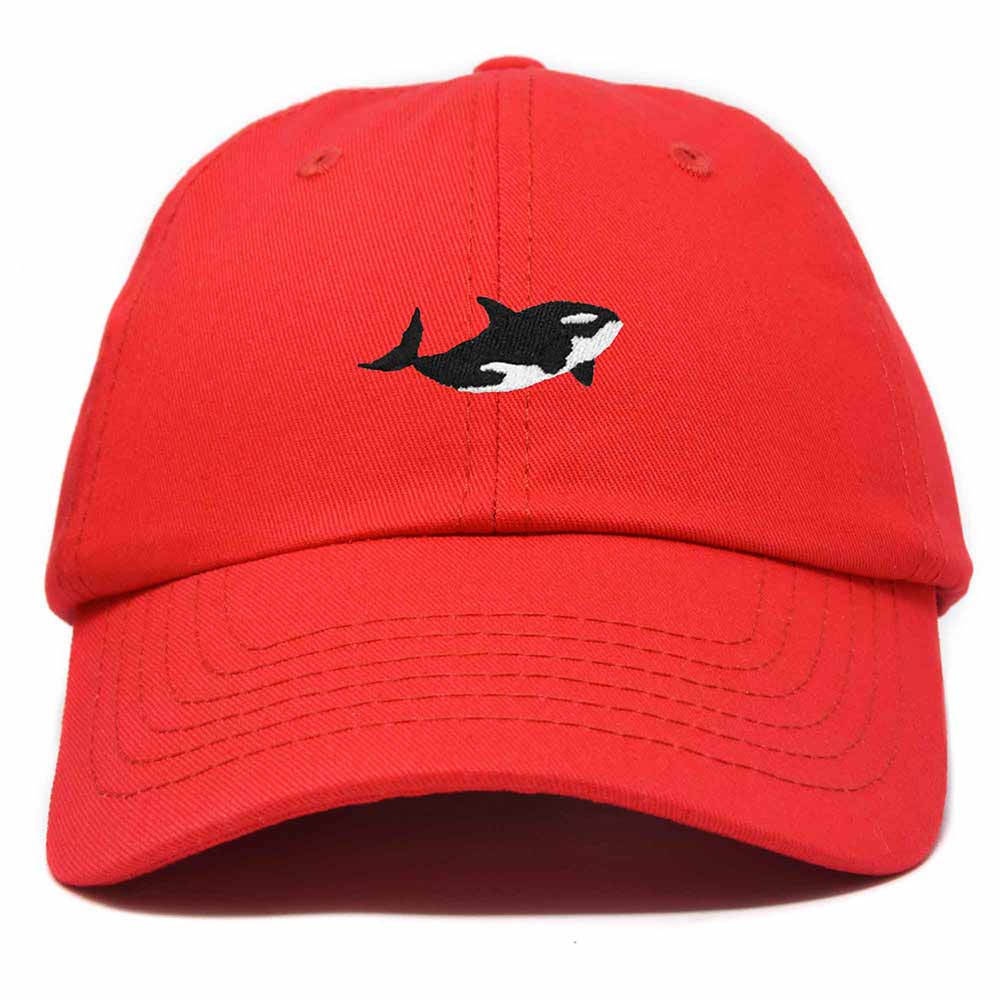 Dalix Orca Cap Aquarium Embroidered Mens Cotton Dad Hat Baseball Hat