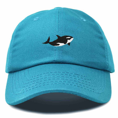 Dalix Orca Cap Aquarium Embroidered Mens Cotton Dad Hat Baseball Hat