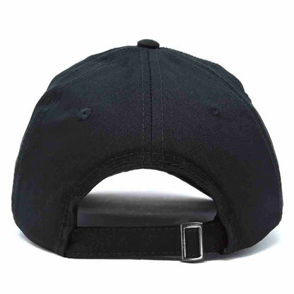 Dalix Strawberry Cow Embroidered Womens Cotton Dad Hat Baseball Cap in Black