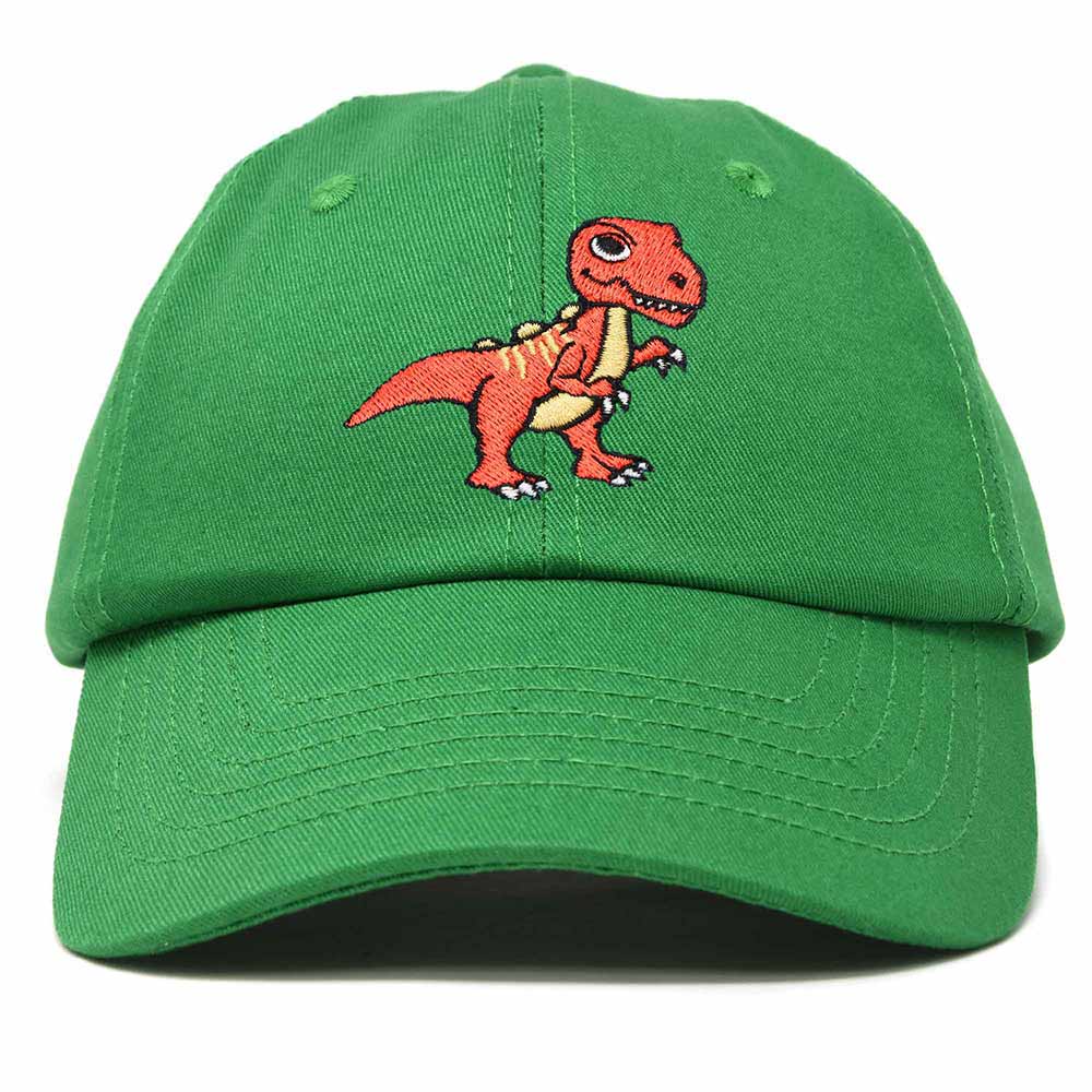 Dalix T-Rex Embroidered Cotton Dad Hat Adjustable Baseball Cap Mens