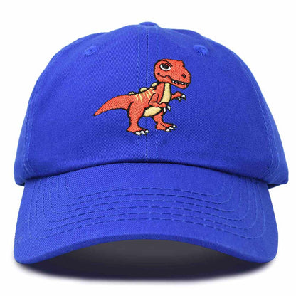 Dalix T-Rex Embroidered Cotton Dad Hat Adjustable Baseball Cap Mens