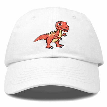 Dalix T-Rex Embroidered Cotton Dad Hat Adjustable Baseball Cap Mens