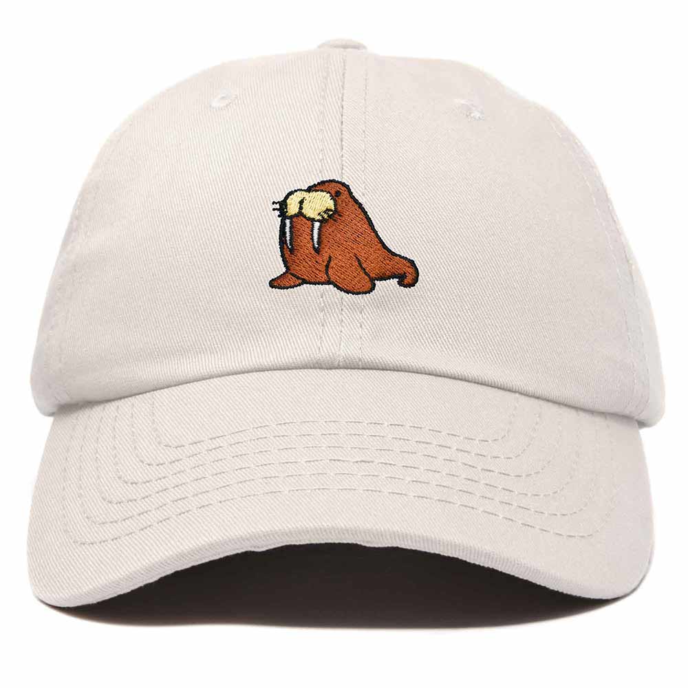 Dalix Walrus Cap Embroidered Mens Cotton Dad Hat Baseball Hat