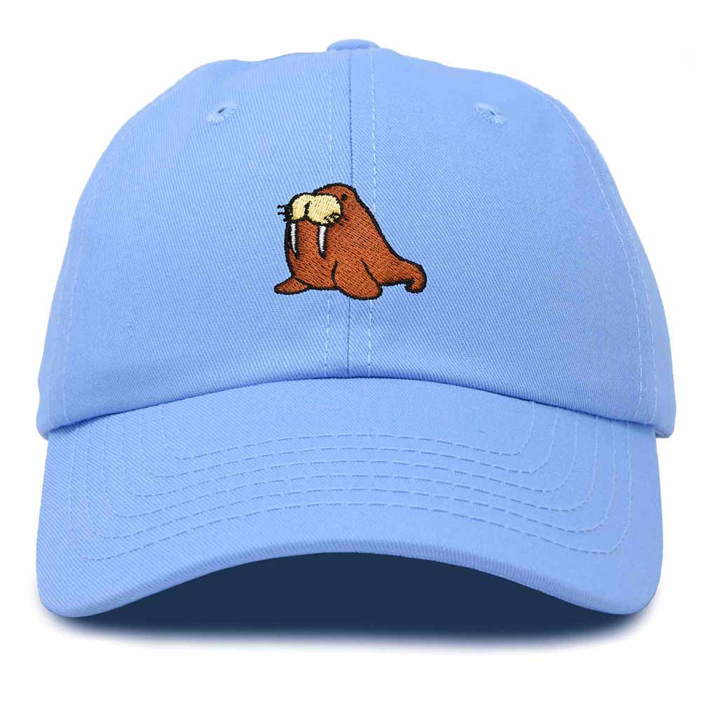 Dalix Walrus Cap Embroidered Mens Cotton Dad Hat Baseball Hat