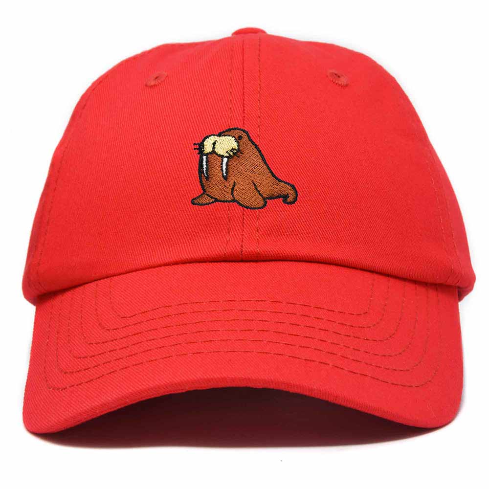 Dalix Walrus Cap Embroidered Mens Cotton Dad Hat Baseball Hat