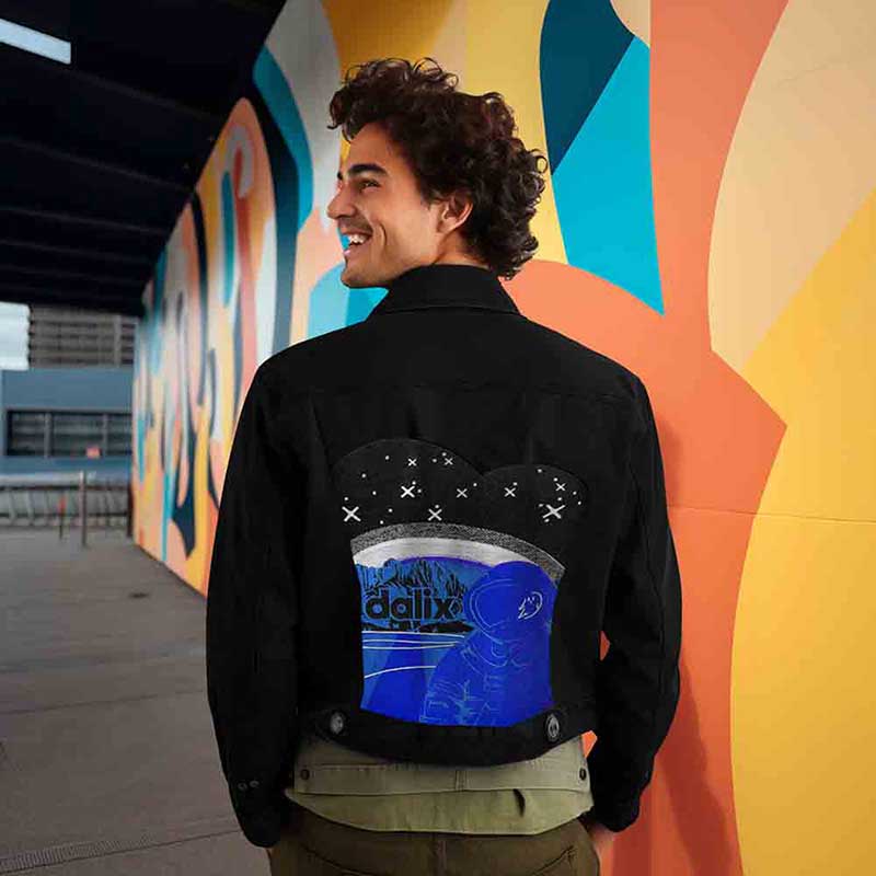 Dalix Galaxy Denim Jacket