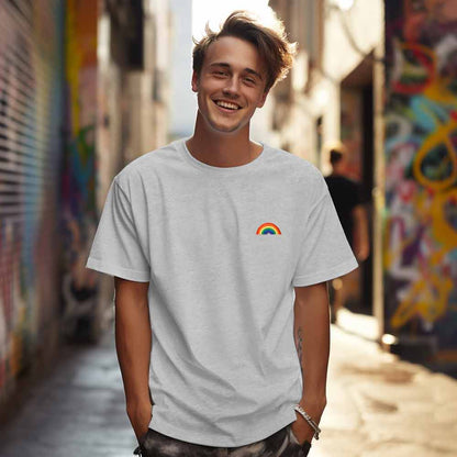 Dalix Men's Rainbow T-Shirt