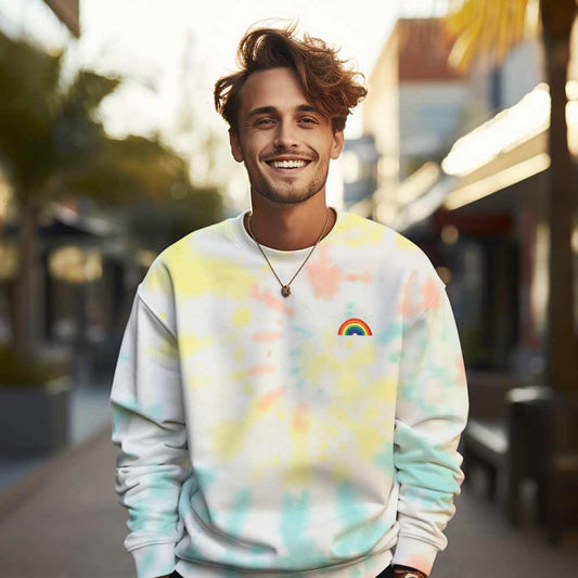 Dalix Rainbow Sweatshirt