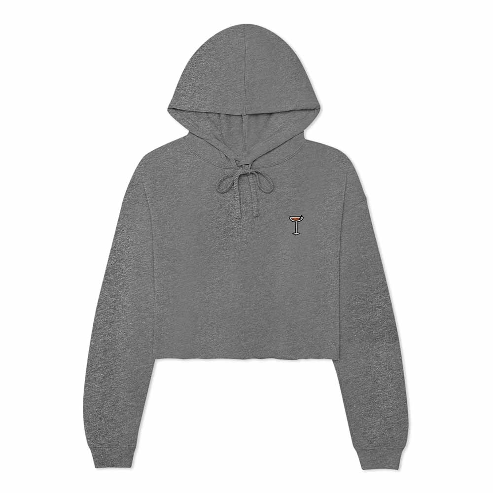 Dalix Espresso Martini Cropped Hoodie