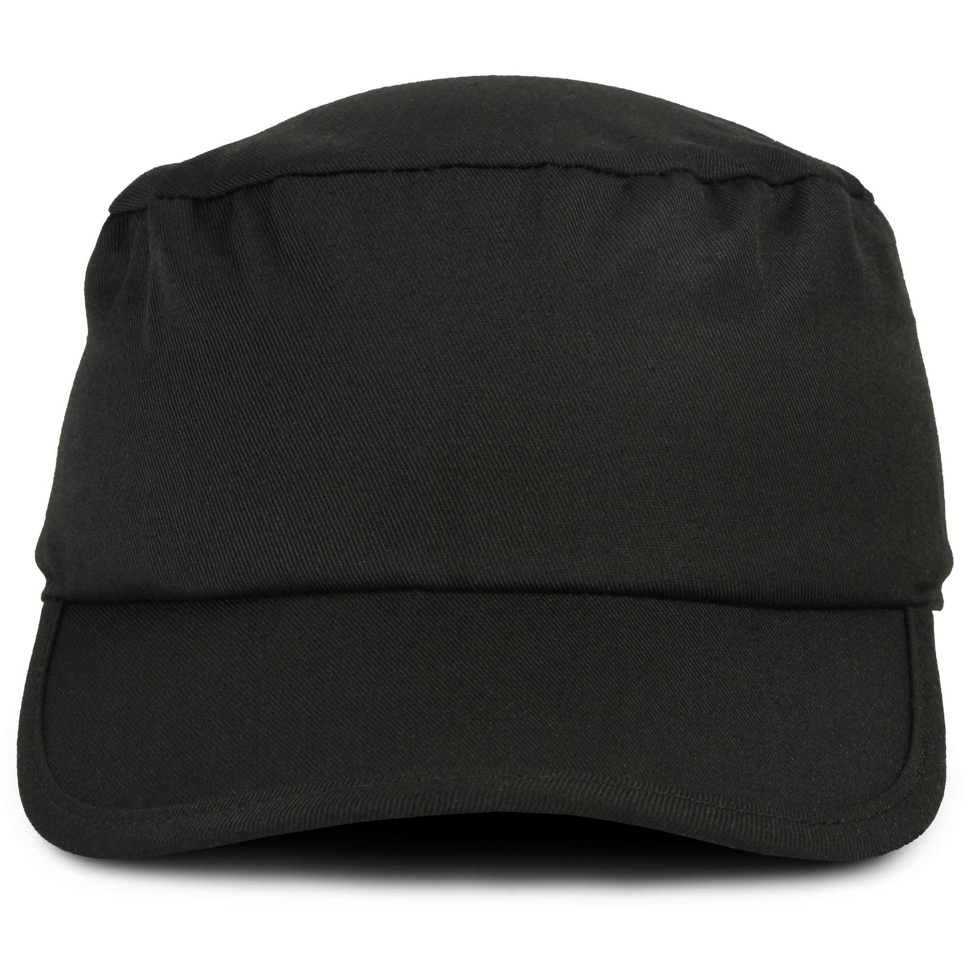 Dalix Solid Blank Trucker Hats Caps (2 for 1 Deal) Black