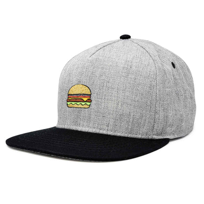 Dalix Cheeseburger Snapback Hat