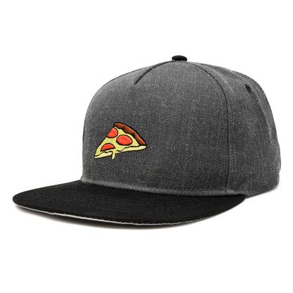 Dalix Pizza Slice Snapback Hat