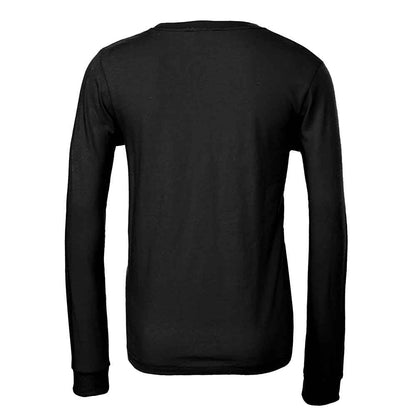 Dalix Astronaut Embroidered Cotton Classic Fit Long Sleeve Crewneck Tee Shirt Mens in Black 2XL XX-Large