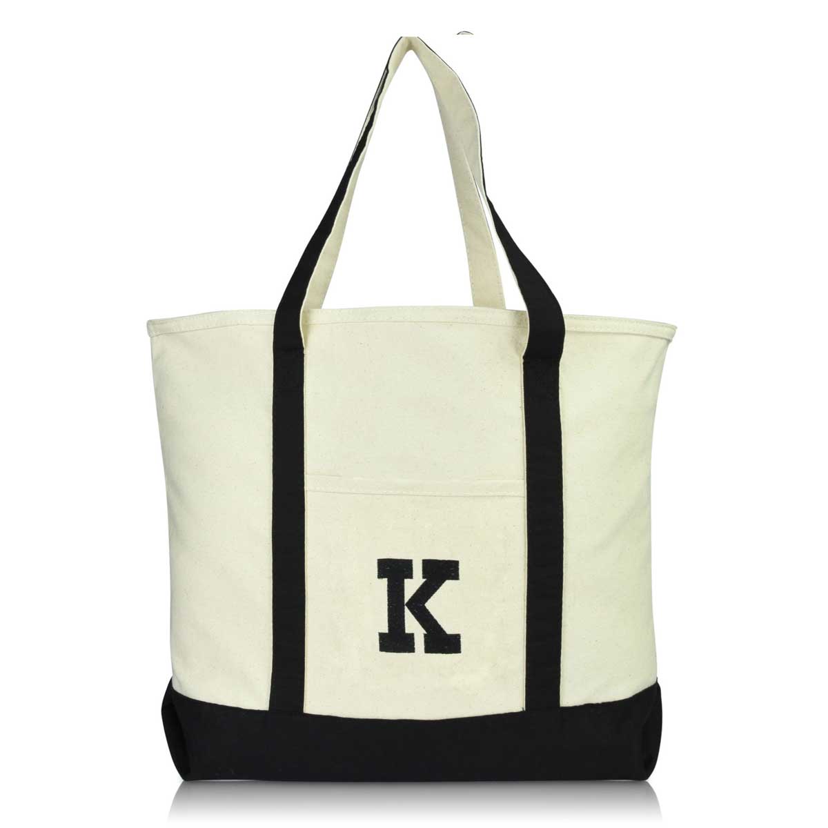 Personalized Tote Bags With Zipper - Zippered Canvas Tote Bags Cheap