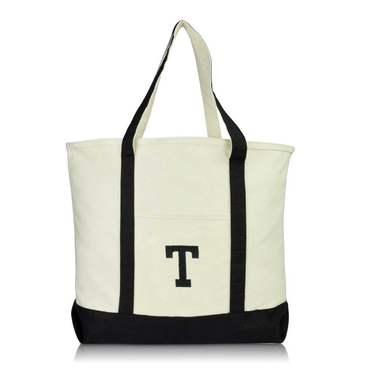 Leopard Circle Monogram, Personalized Tote Bag – Initial Outfitters
