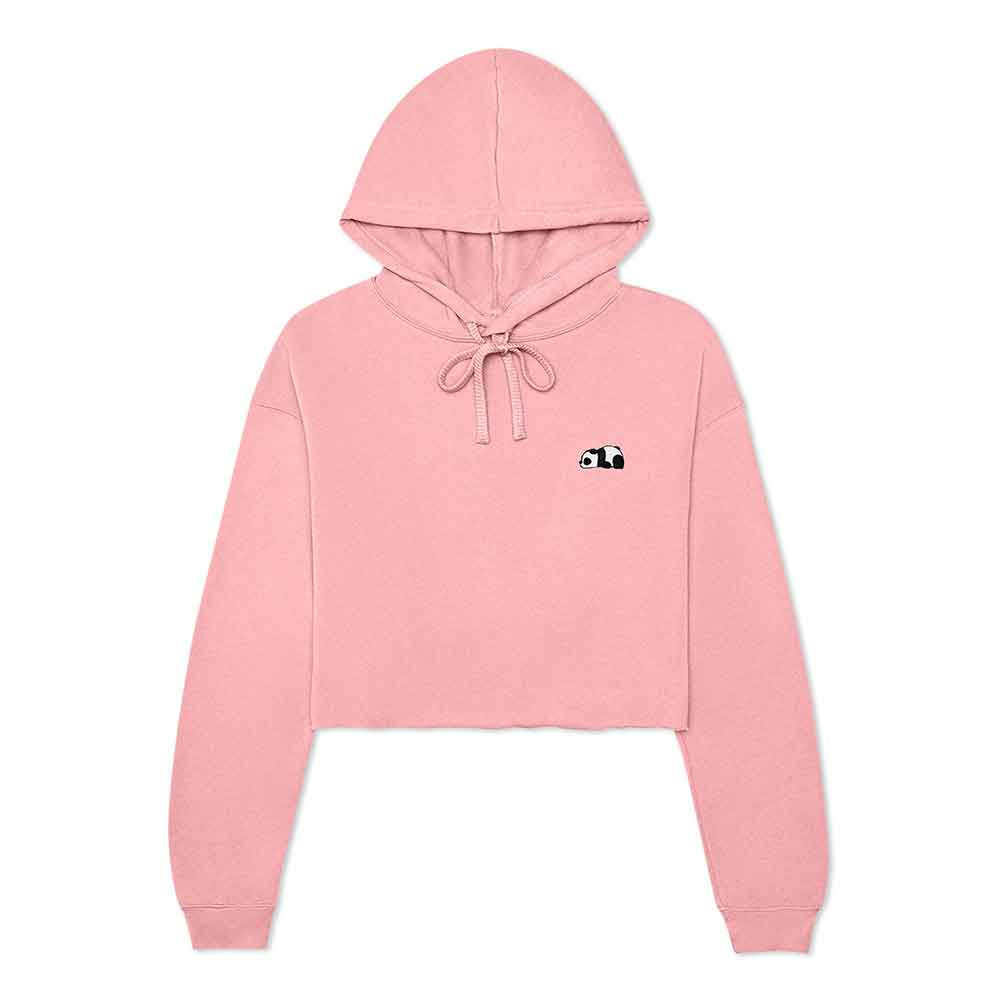 Dalix Panda Cropped Hoodie